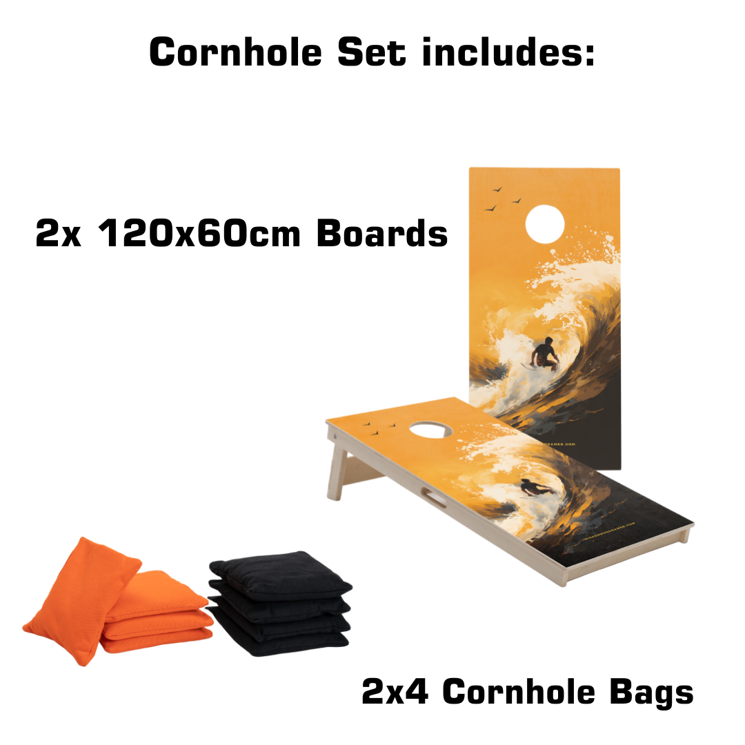 FOOTHILLS - Cornhole Set -  2 board / 2x4 zakjes