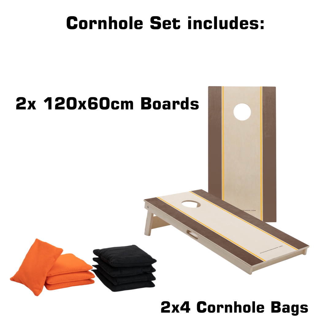 RAILS - Cornhole Set -  2 board / 2x4 zakjes